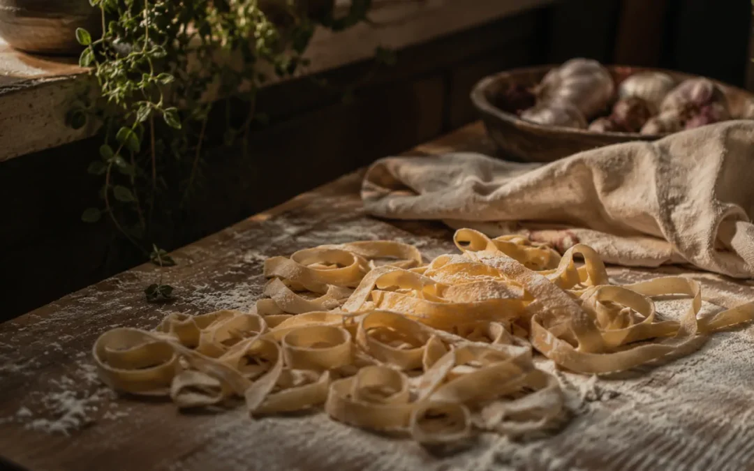 Learning to Make Pasta in a Farmhouse That Has No Sign
